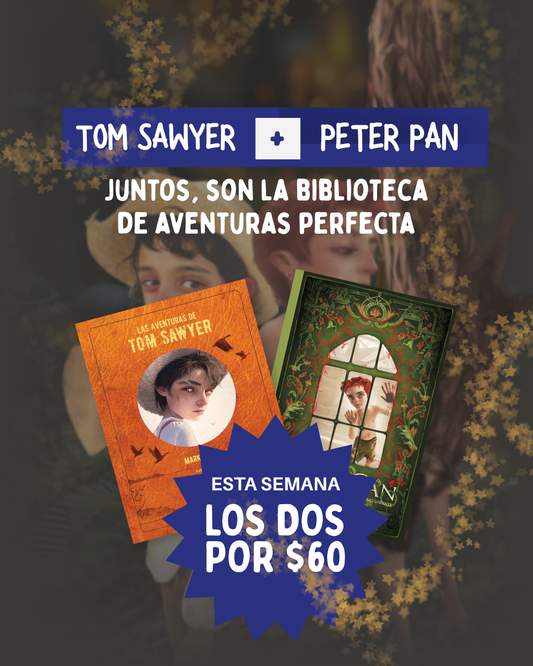 Pack Clásicos Imperdibles | Tom Sawyer + Peter Pan BOOK BUNDLE