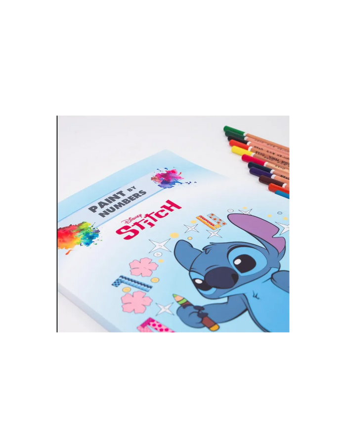 PINTAR POR NÚMEROS STITCH
