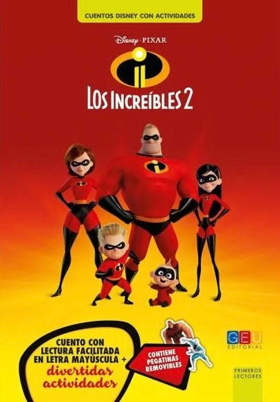 Los Increíbles 2-Cuentos Disney con Actividades