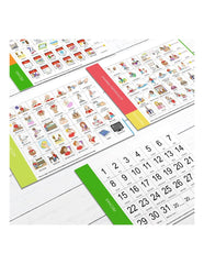 Planificador Visual Diario Con Pictogramas