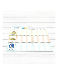 Planificador Visual Diario Con Pictogramas