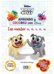 Bingo Y Rolly - Las Vocales - Aprendo Y Coloreo Con Disney