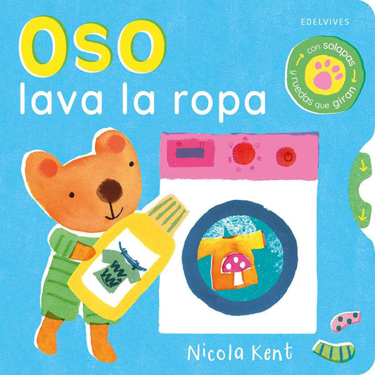 Oso Lava La Ropa