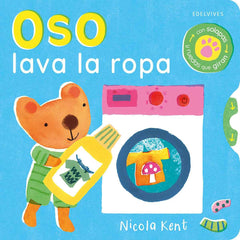 Oso Lava La Ropa