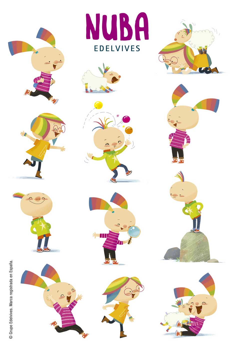 Set De Tatuajes (Stickers) De NUBA