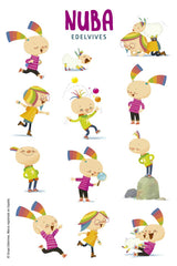 Set De Tatuajes (Stickers) De NUBA