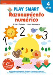 Play Smart 4 Años Cuaderno 5 - Razonamiento Numérico