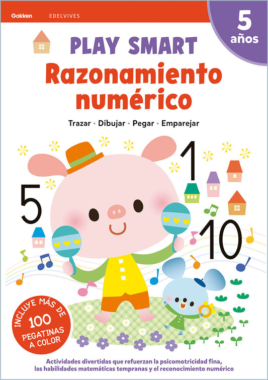 Play Smart 5 años - Cuaderno 6 - Destrezas Motoras
