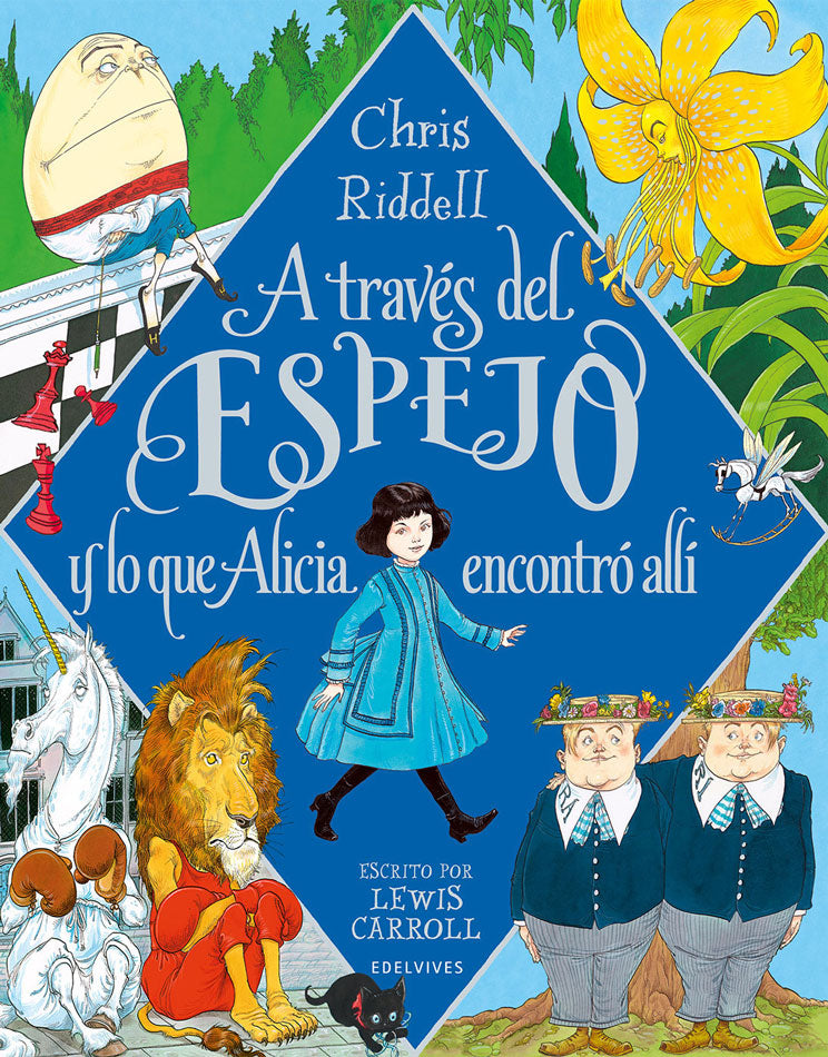 A Través Del Espejo Y Lo Que Alicia Encontró Allí (Chris Riddell)