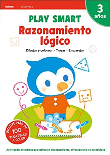 Play Smart 3 Años: Cuaderno 3 - Razonamiento Lógico