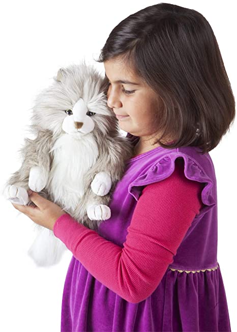 Fluffy Cat Puppet - Folkmanis Puppets