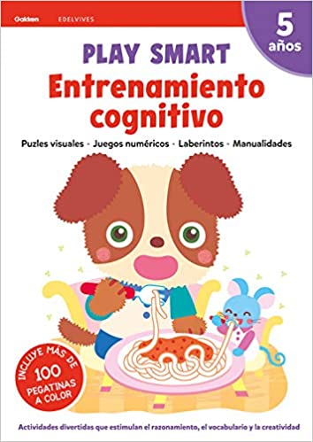 Play Smart 5 años: Cuaderno 1 - Entrenamiento Cognitivo