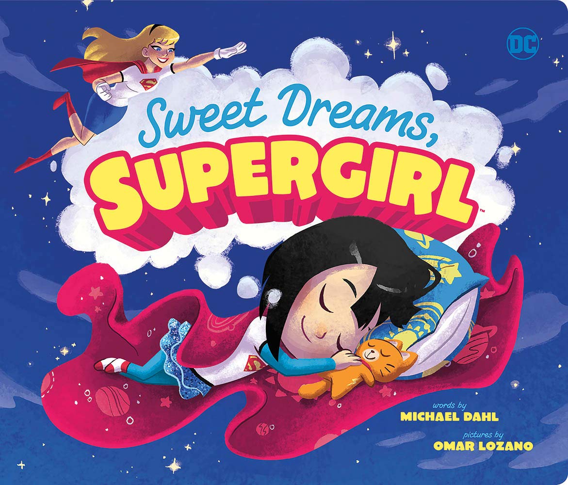 Sweet Dreams, Supergirl (DC Super Heroes Board Book)