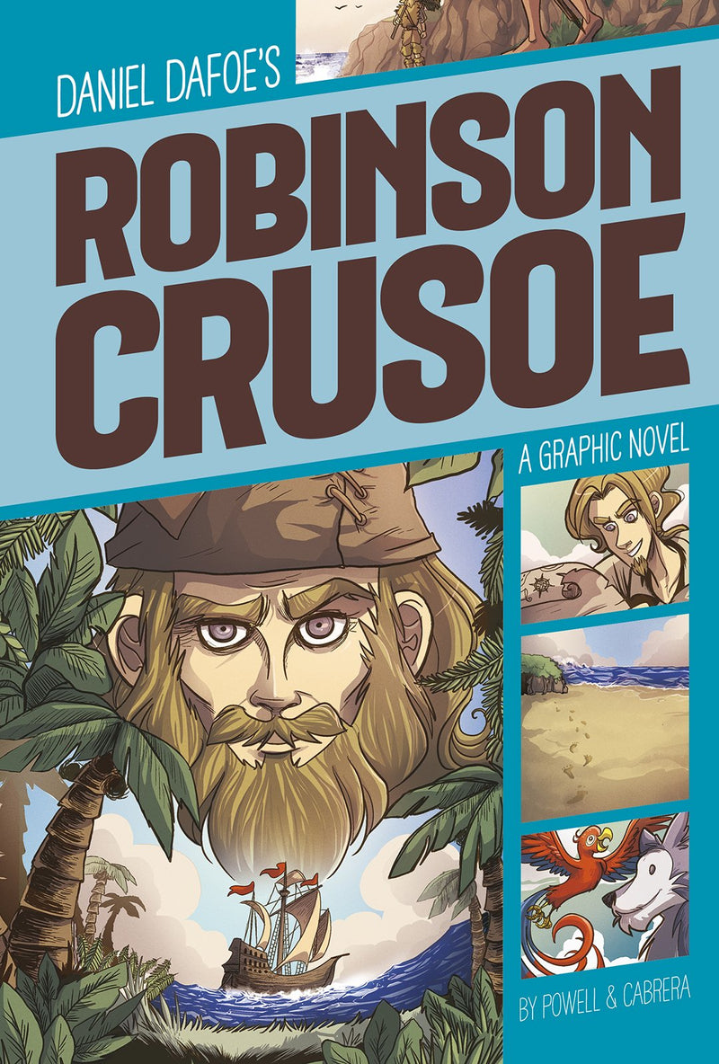 Robinson Crusoe (Graphic Revolve: Common Core Editions)