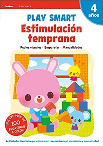 Play Smart 4 años: Cuaderno 1 - Estimulación Temprana