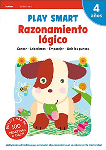 Play Smart 4 años: Cuaderno 3 - Razonamiento Lógico