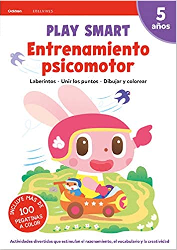 Play Smart 5 años: Cuaderno 2 - Entrenamiento Psicomotor