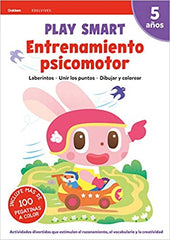 Play Smart 5 años: Cuaderno 2 - Entrenamiento Psicomotor