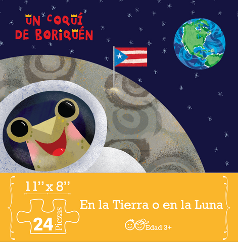 Rompecabezas En La Tierra O En La Luna