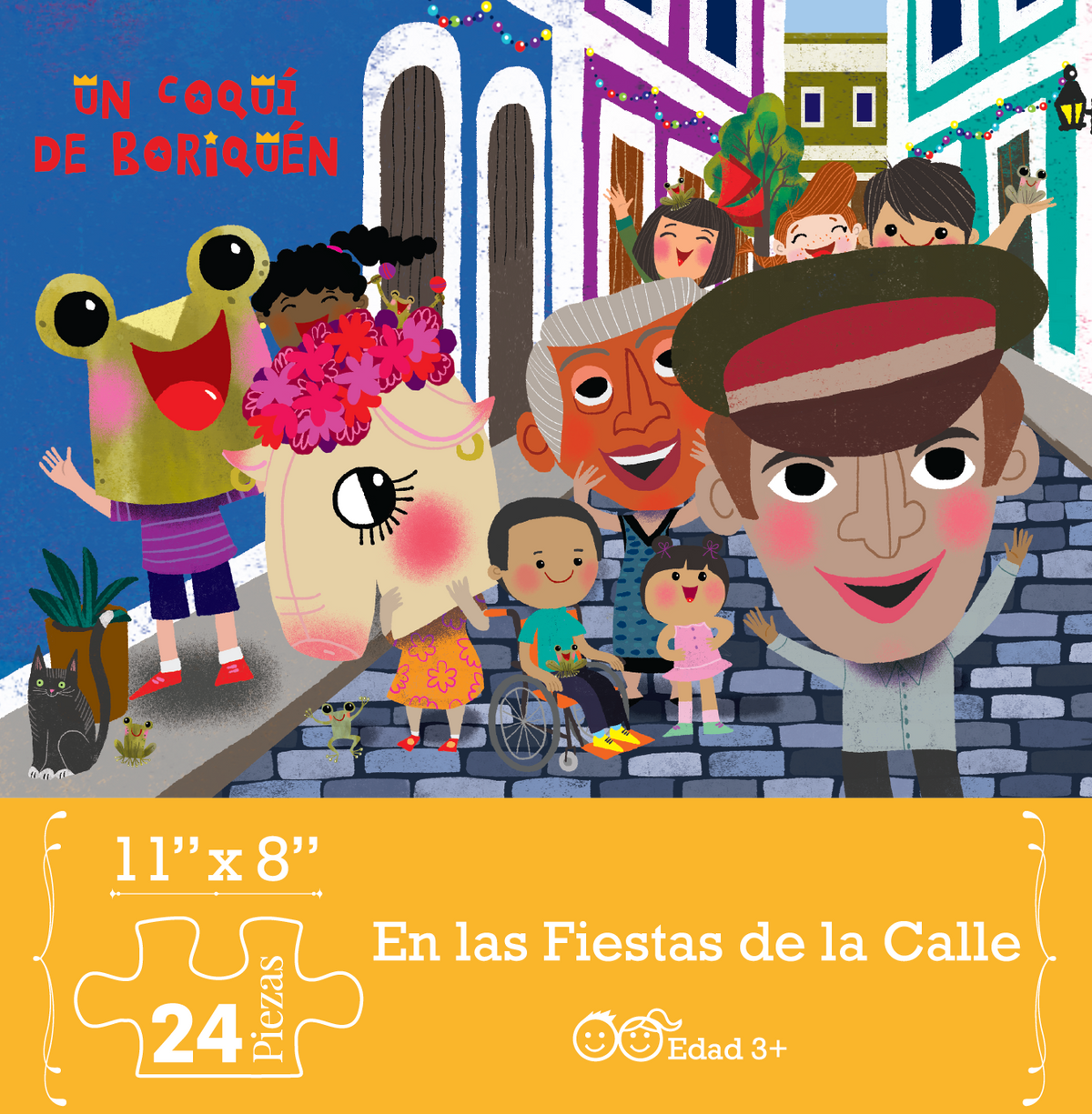 Rompecabezas En Las Fiestas De La Calle