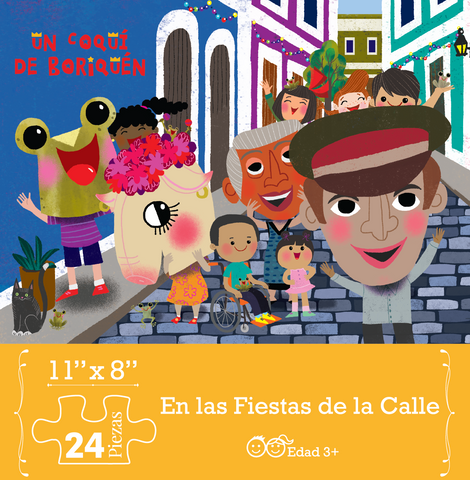 Rompecabezas En Las Fiestas De La Calle