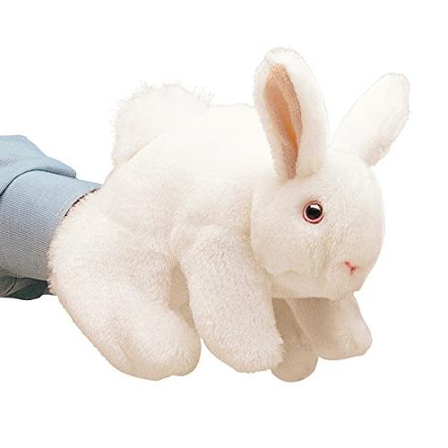 Rabbit Puppet (Bunny White) - Folkmanis Puppets