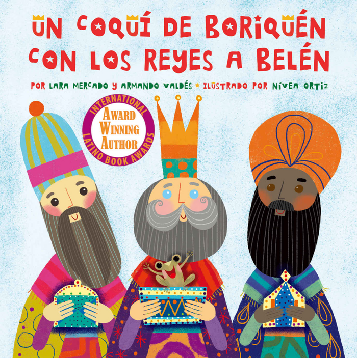UN COQUÍ DE BORIQUÉN CON LOS REYES A BELÉN - CARPETA DURA