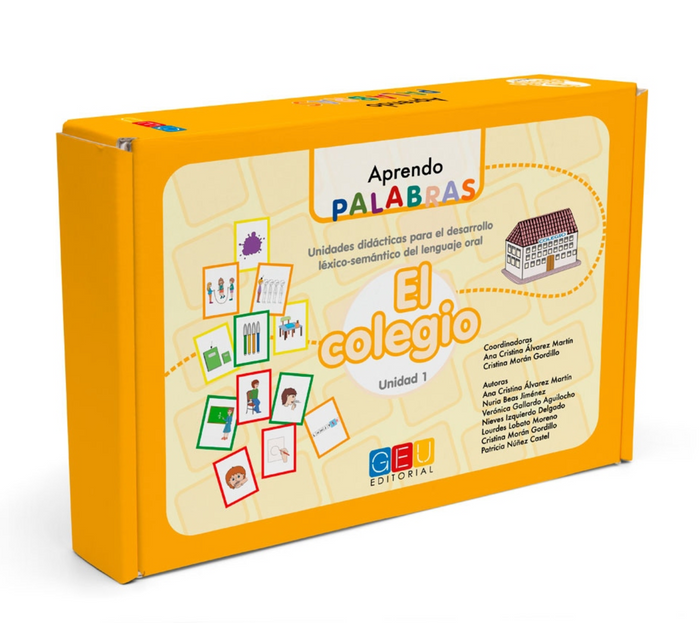 Aprendo Palabras: El Colegio - Unidad 1