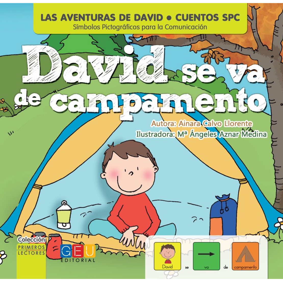David Se Va De Campamento - Cuento Pictográfico