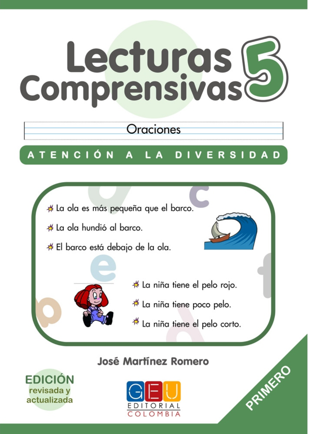 Lecturas Comprensivas 5 Oraciones Atención A La Diversidad