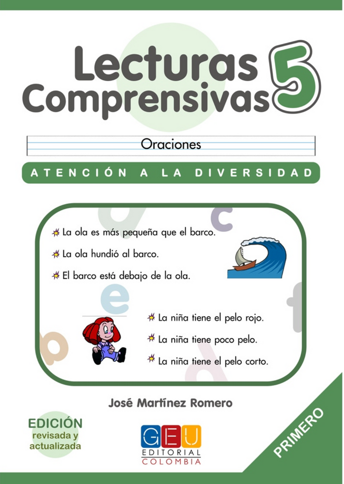 Lecturas Comprensivas 5 Oraciones Atención A La Diversidad