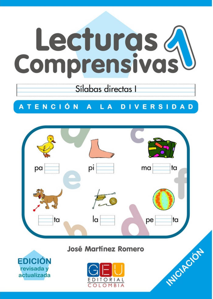 Lecturas Comprensivas 1 Sílabas Directas I Atención A La Diversidad