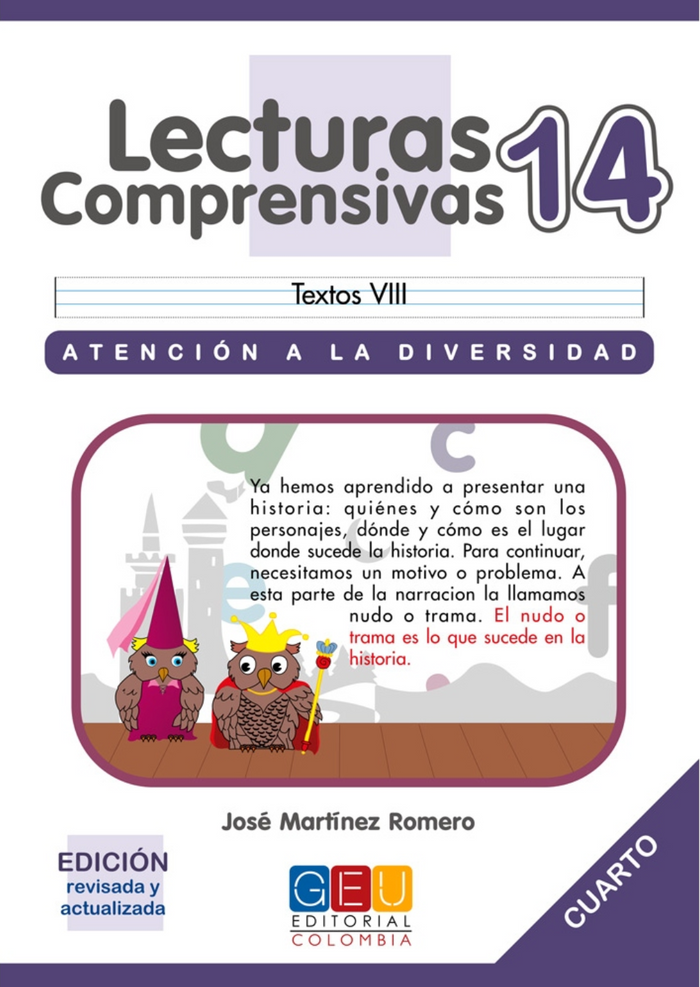 Lecturas Comprensivas 14 Textos VIII Atención A La Diversidad