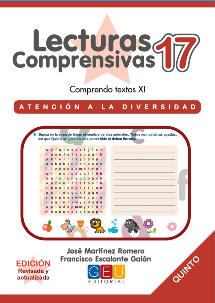 Lecturas Comprensivas 17 Comprendo Textos XI Atención A La Diversidad