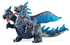 Blue Three - Headed Dragon Puppet
