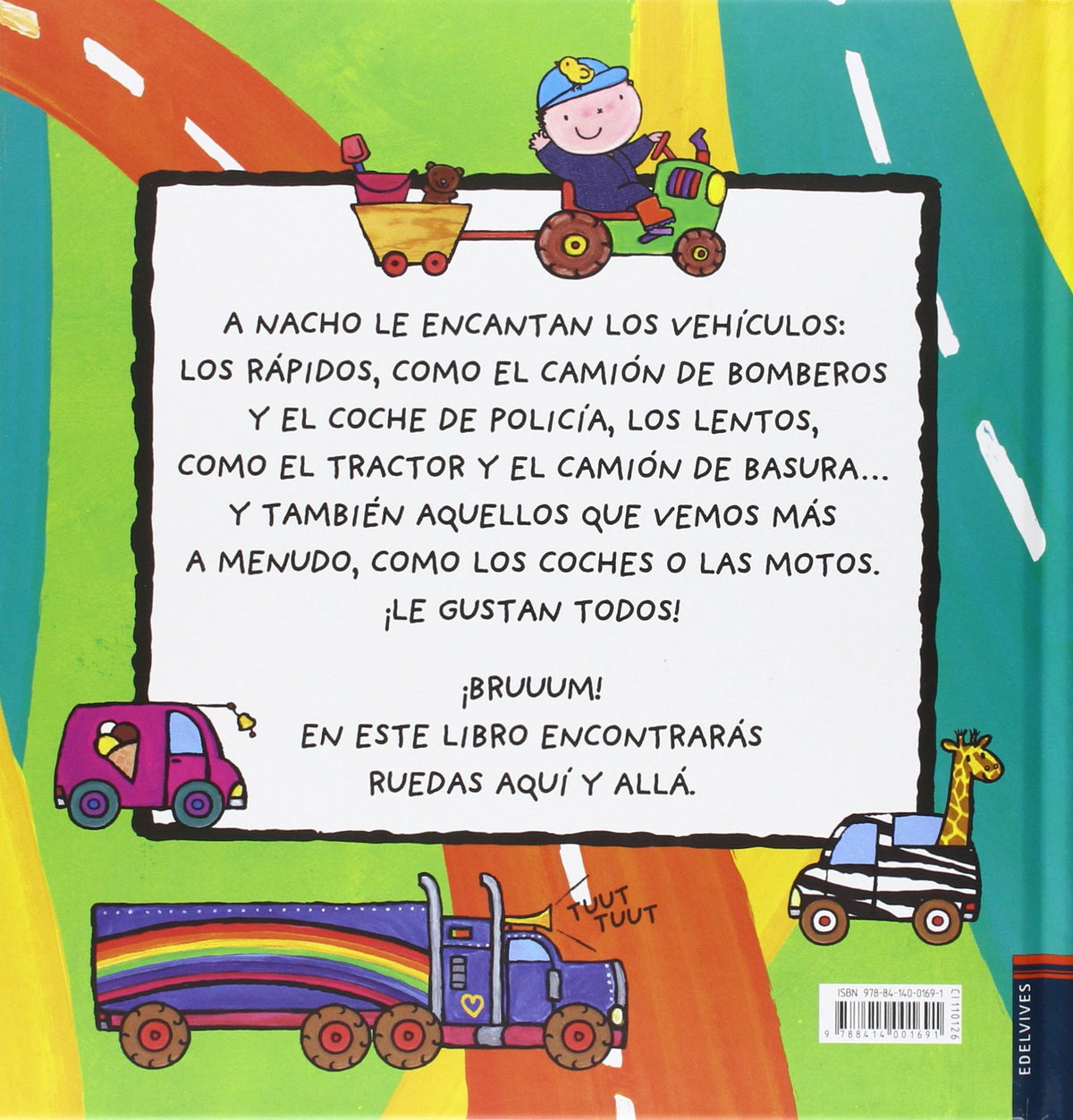 El Gran Libro De Los Vehículos De Nacho (Albumes Infantiles)